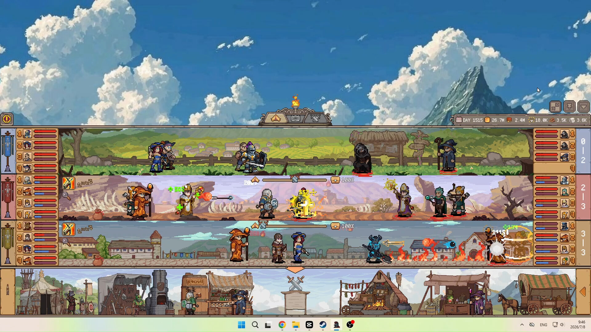 幻想放置远征队/Duelist: Idle Expedition 游戏截图 2