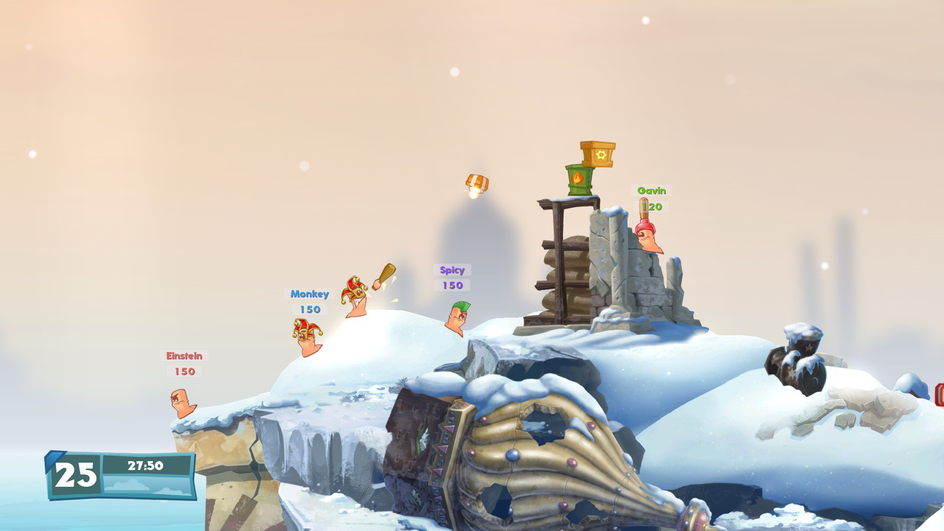 百战天虫：战争武器/Worms W.M.D 版本更新 游戏截图 5