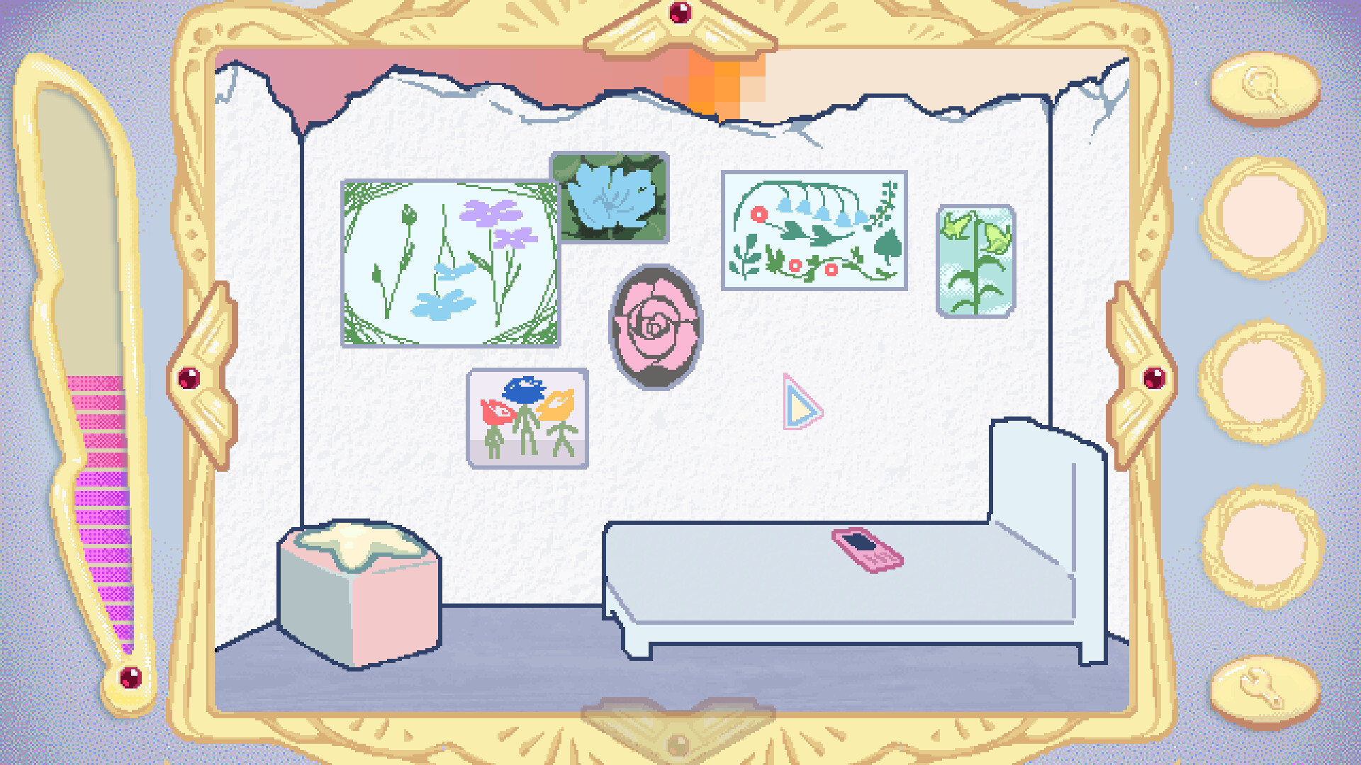 逃出魔法少女之家☆/Mahou Shoujo Escape 游戏截图 1