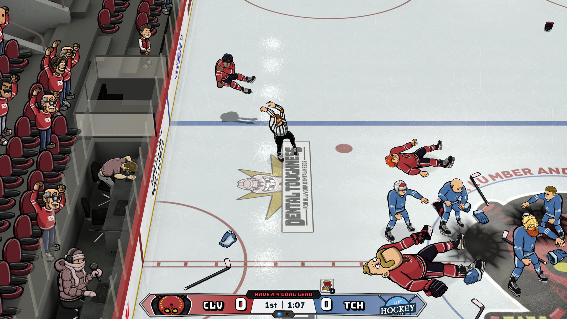 冰球大乱斗/Tape to Tape 游戏截图 5