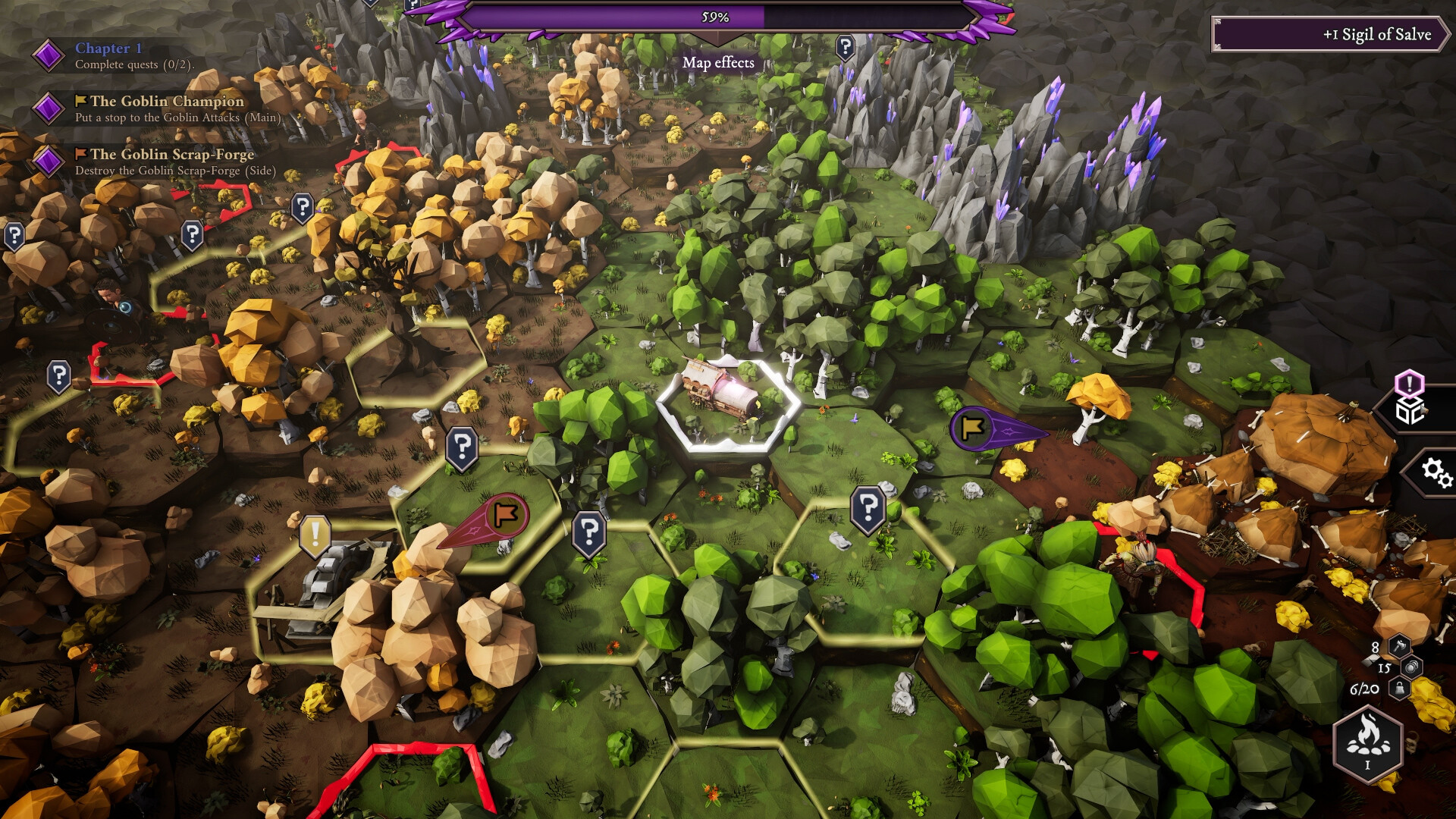 锡吉尔法师/Sigilfarer: A Dice-Rolling Roguelite 游戏截图 2