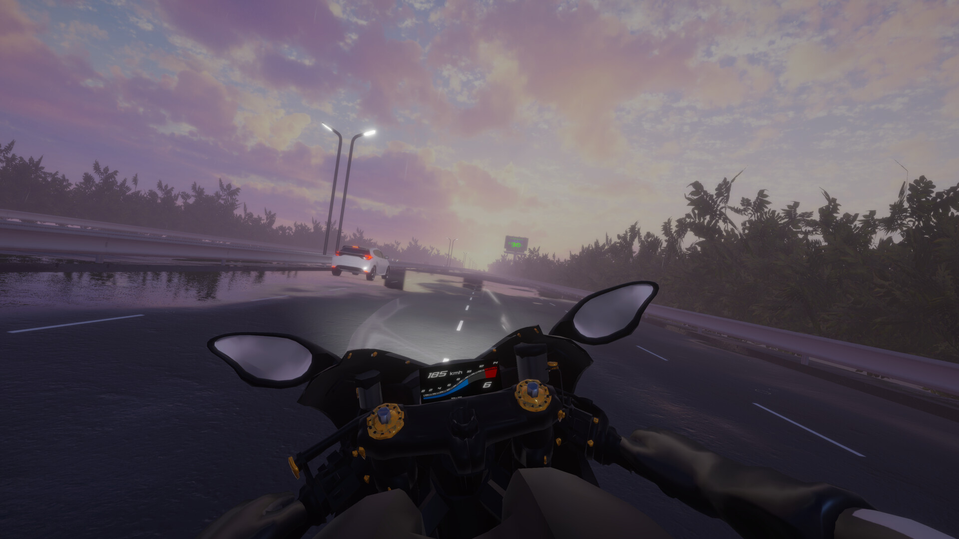 摩托车夜行/Motorcycle Night Ride 游戏截图 7