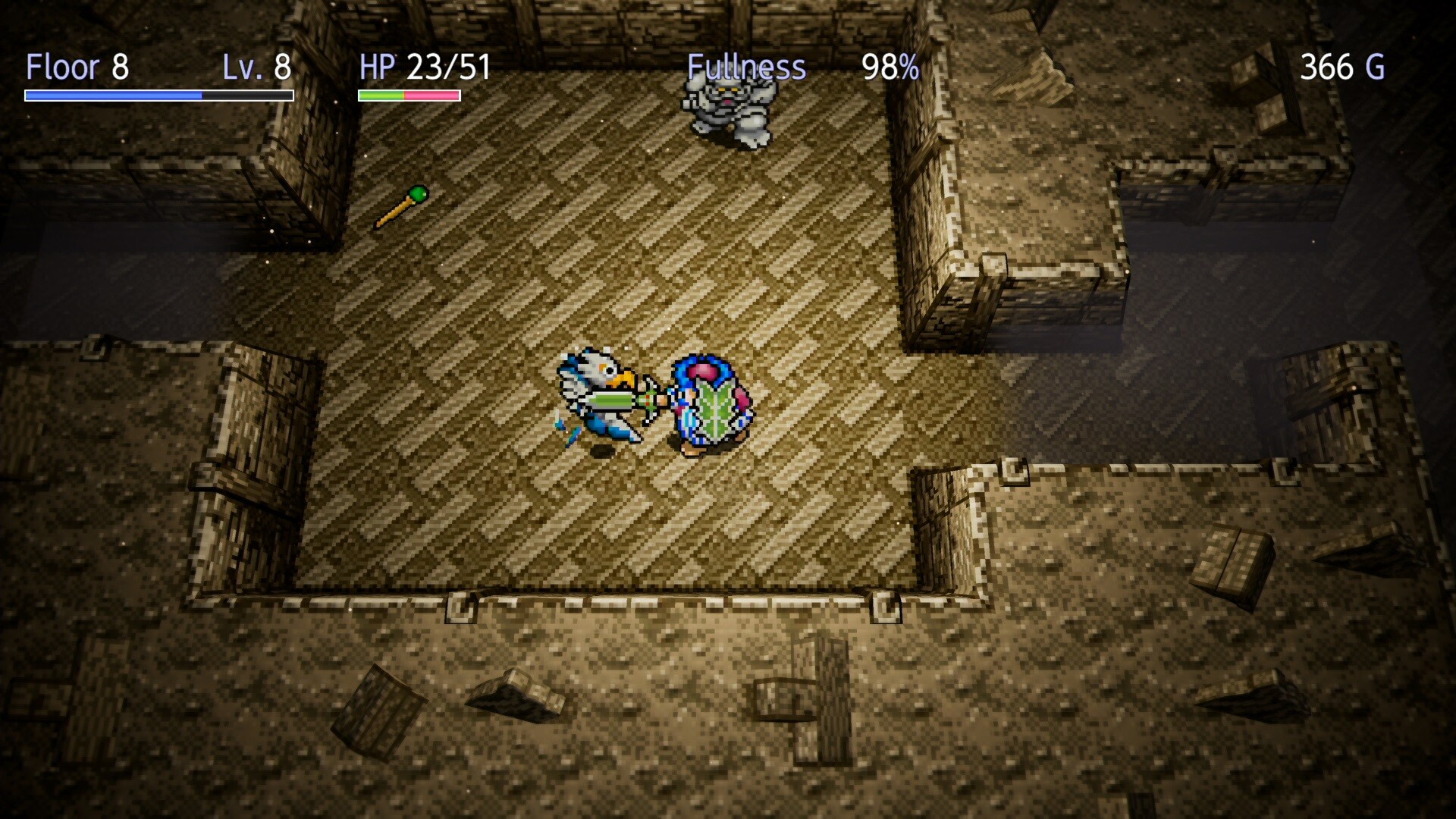鲁尼克大冒险:不可思议迷宫 经典 HD重制版/Dragon Quest Heroes: Torneko's Mystery Dungeon -Classic HD- 游戏截图 1