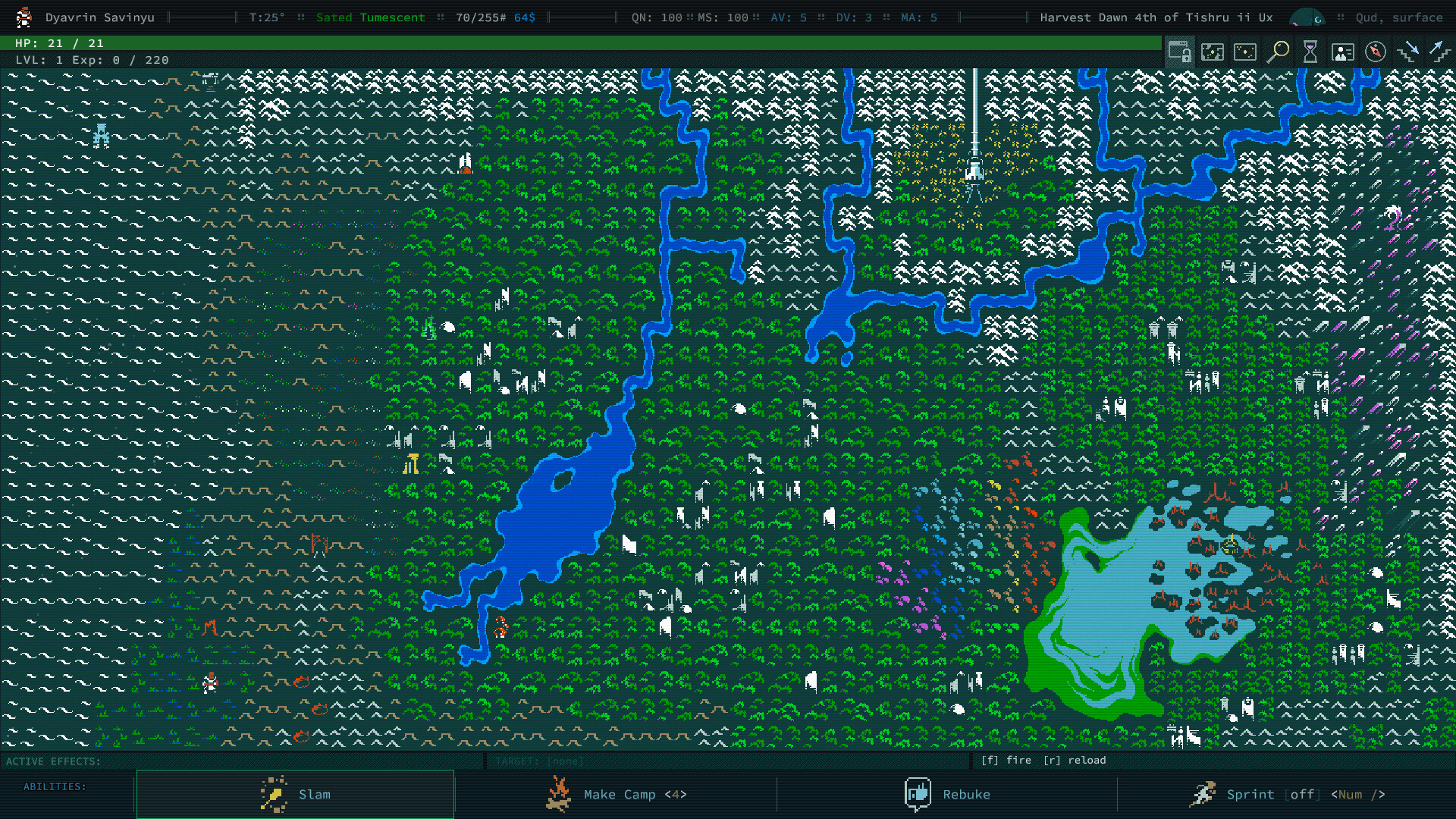 卡德洞窟/Caves of Qud 内置汉化 版本更新 游戏截图 1