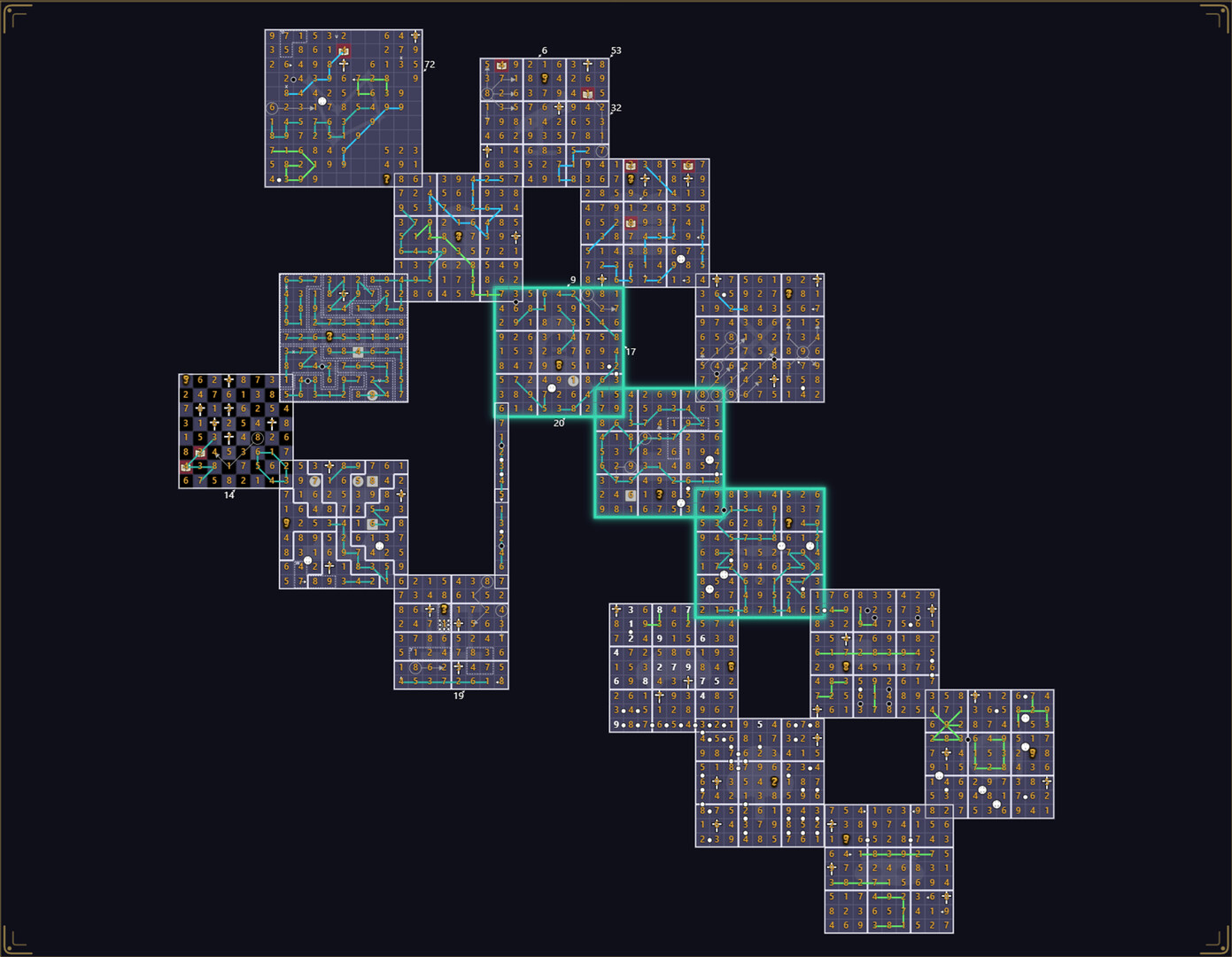 数独迷宅/Sudoku Mansion 游戏截图 1