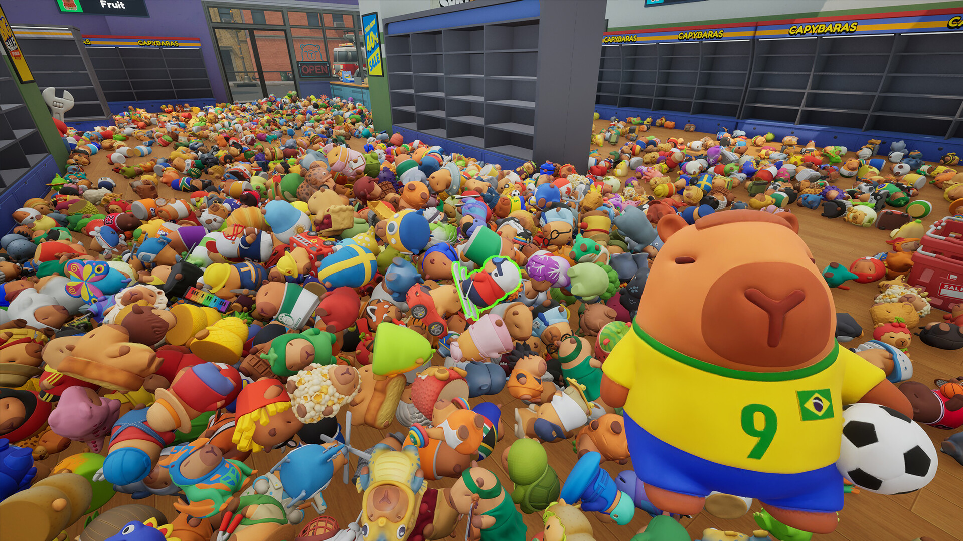 整理水豚玩具店/Sort The Capybaras 游戏截图 1